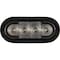 Buyers Products 6 Inch LED Oval Strobe Light with Green LEDs and Clear Lens SL62GO - alternate 2